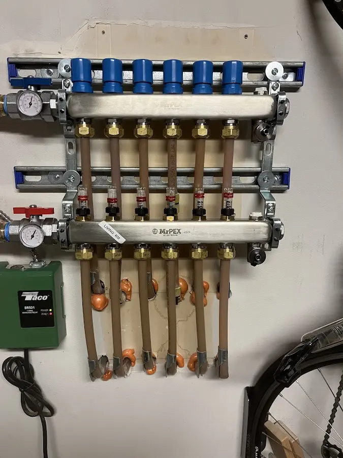 Plumber performing Leak Detection at a residential property in Briar